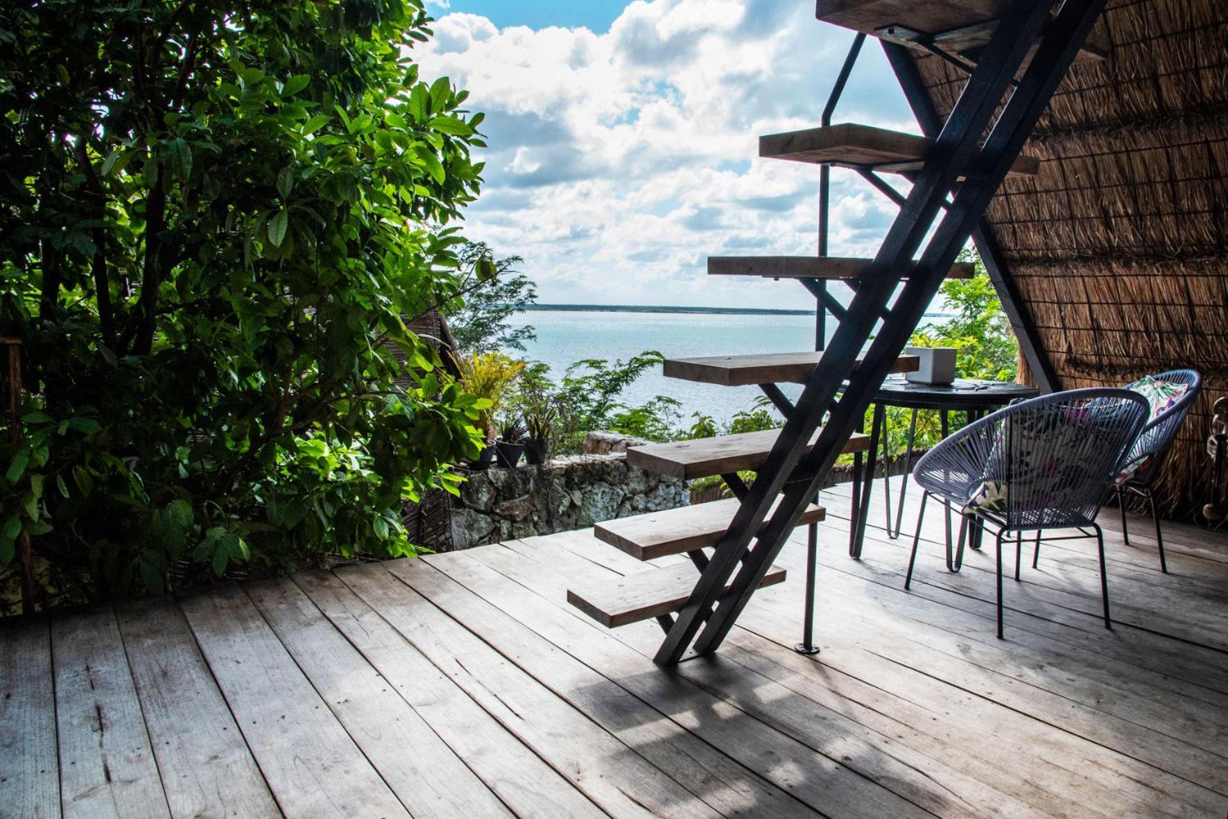 Azul Nomeolvides Villa Bacalar Szoba fotó